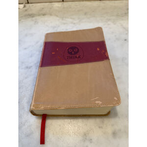 The Message Remix Bible Eugene‎ Peterson Think Edition Burgundy Tan